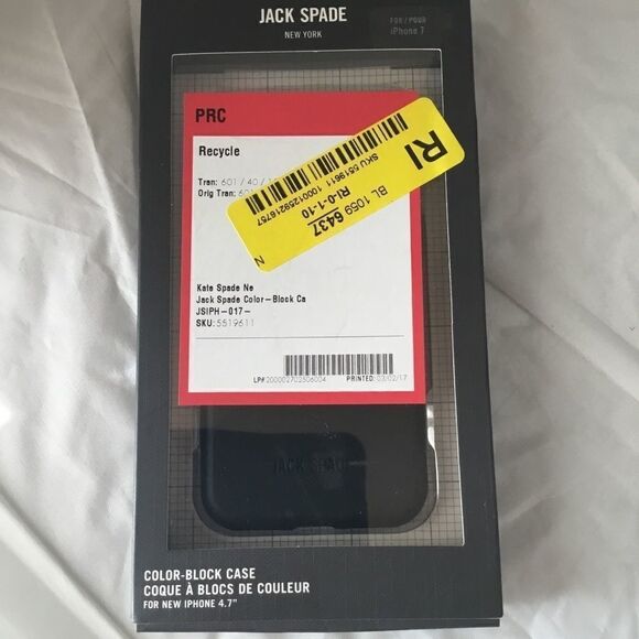 Jack Spade Color-Block Case for iPhone 7 (H) - Picture 5 of 5